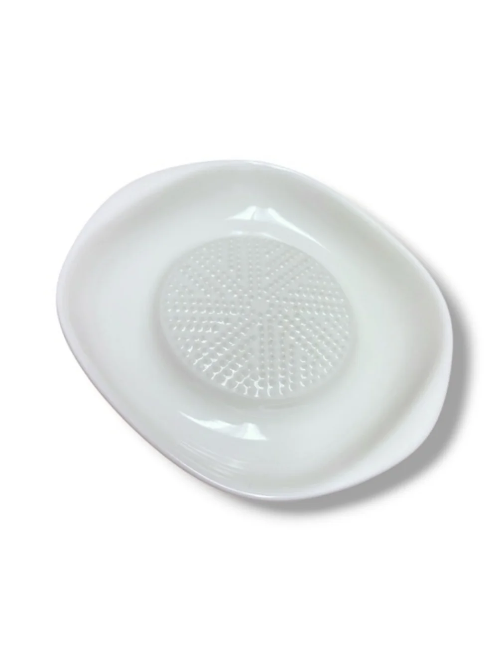 White Ceramic Grater for Ginger Garlic & More